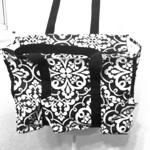 Thirty One Zip Top Organizing Utility Tote